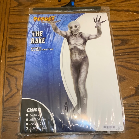 Spirit Costumes Spirit Halloween Costume The Rake Like New Worn